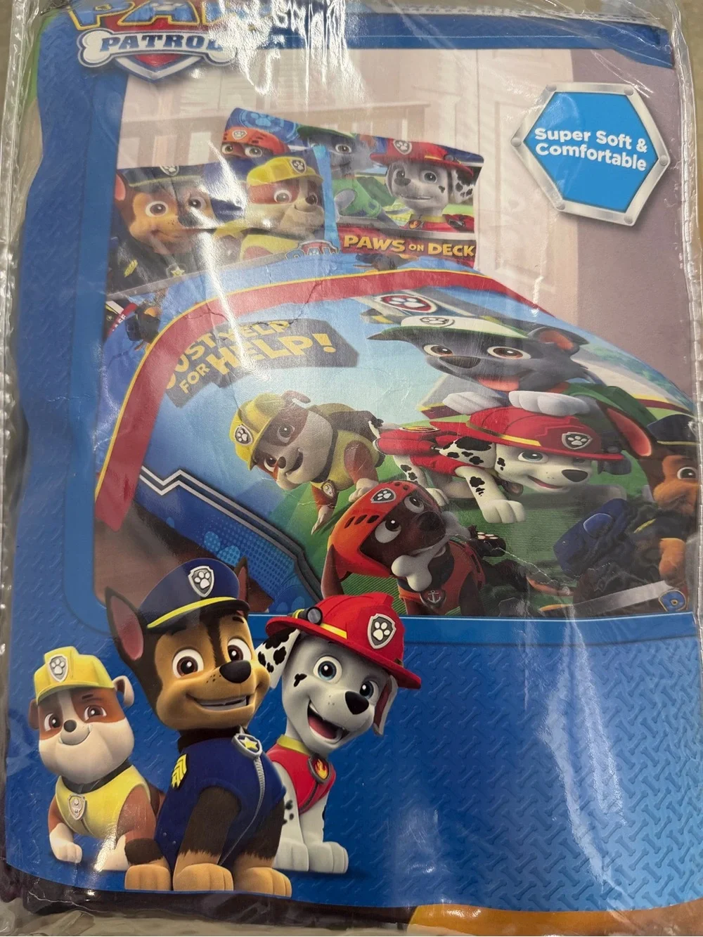 Paw Patrol Microfiber Twin Comforter